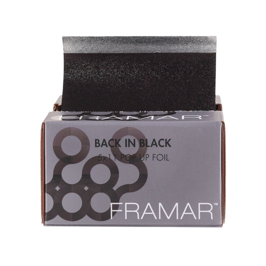 Framar Back In Black Embossed Pop Up Foil x500