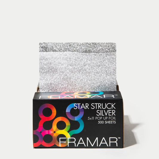 Framar Star Struck Silver Embossed Pop Up Foil x500