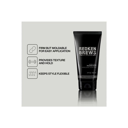 Redken Brews Work Hard Molding Paste 150ml