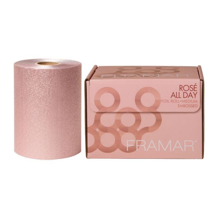 Framar Rosé All Day Embossed Medium Roll