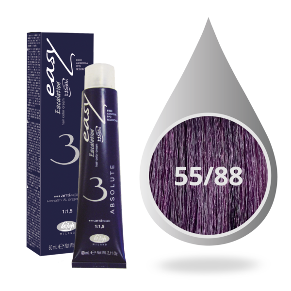 Lisap Easy Absolute 3 Haarkleuring 60 ml - Parfumerietwiggy