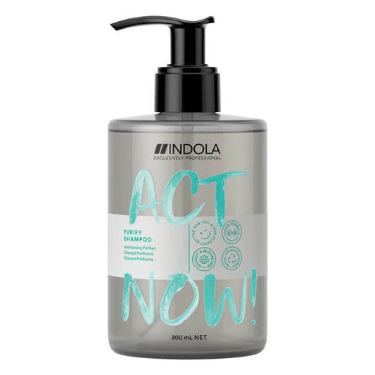 Indola Act Now Purifying Shampoo 300ml