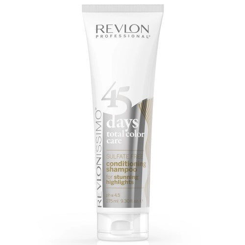 Revlonissimo 45 Days Total Color Care Sulfate Free Conditioning Shampoo 275ml - Parfumerietwiggy